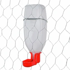 Hängande Vattenautomat Höns Plast Röd/vit 1L>Willab Hot