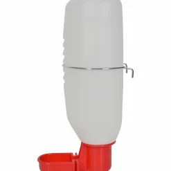Hängande Vattenautomat Höns Plast Röd/vit 1L>Willab Hot
