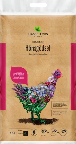 Hönsgödsel Hasselfors 15L>Hasselfors Garden New