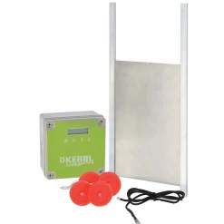 Hönslucka med automatisk lucköppnare 430x400mm><noscript><img width=
