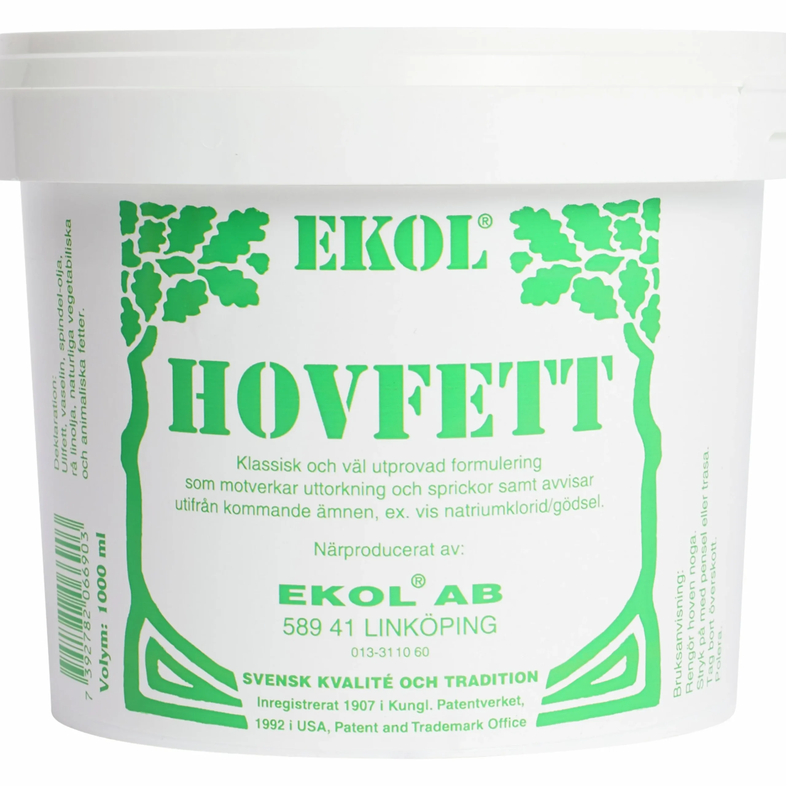Hovfett Klorofyll 1L>Ekol Best