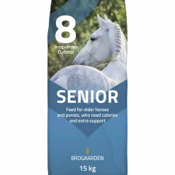 Hästfoder Optimal 8 Senior 15kg>Brogaarden
