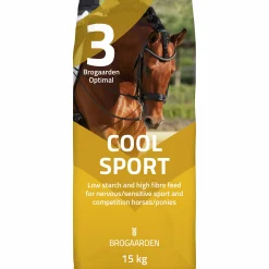 Hästfoder Optimal 3 Cool Sport 15kg>Brogaarden New