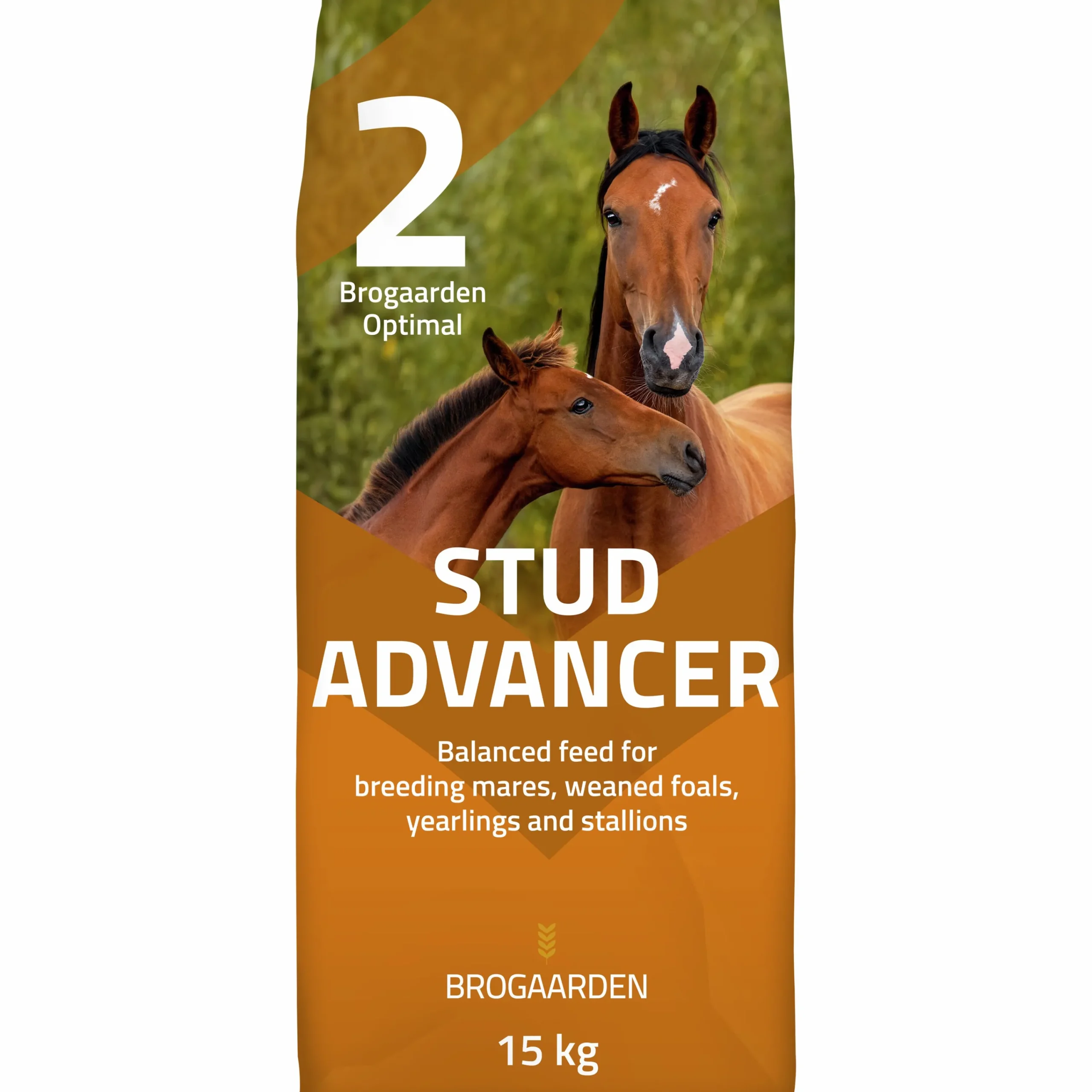Hästfoder Optimal 2 Stud Advancer 15kg>Brogaarden Discount