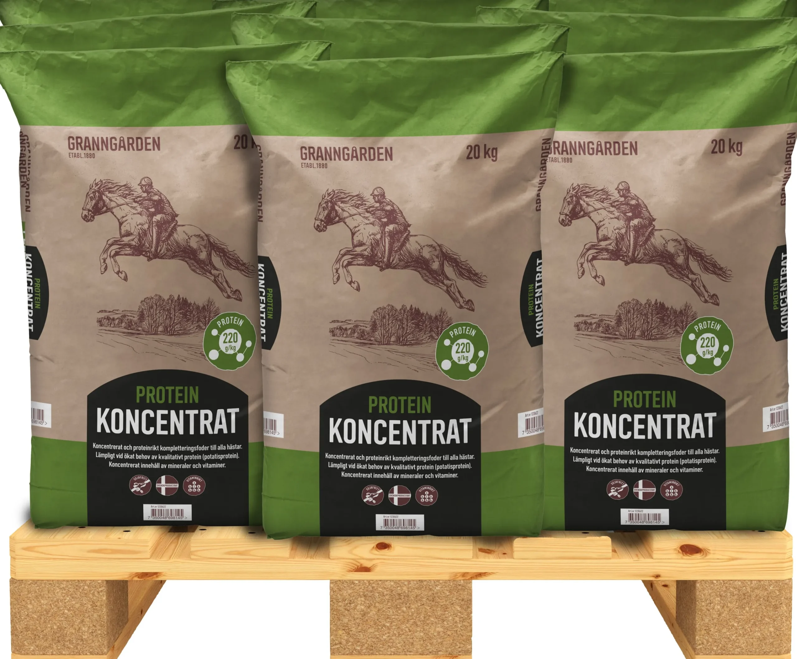 Hästfoder Protein Koncentrat 20kg>Granngården Best