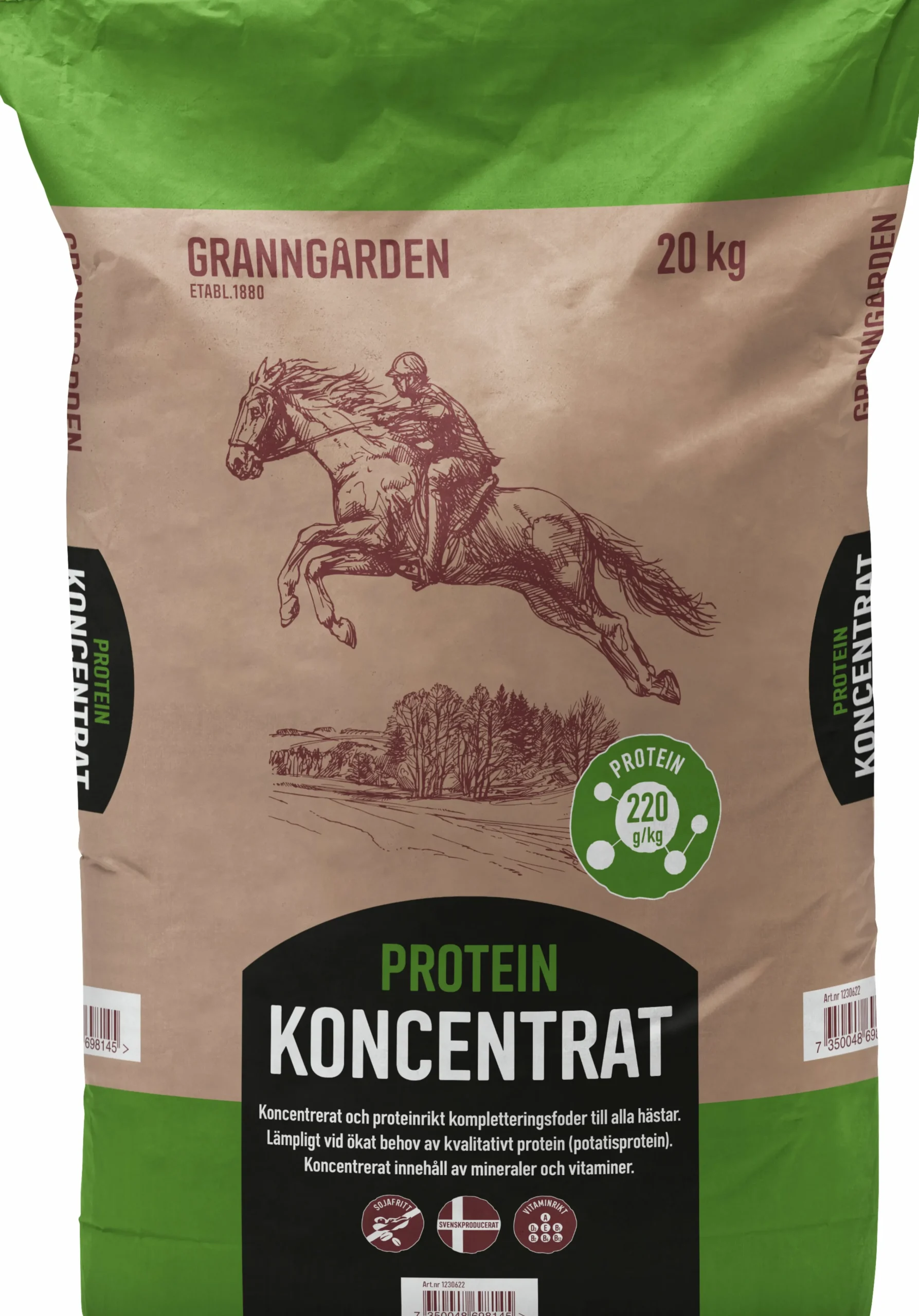 Hästfoder Protein Koncentrat 20kg>Granngården Best