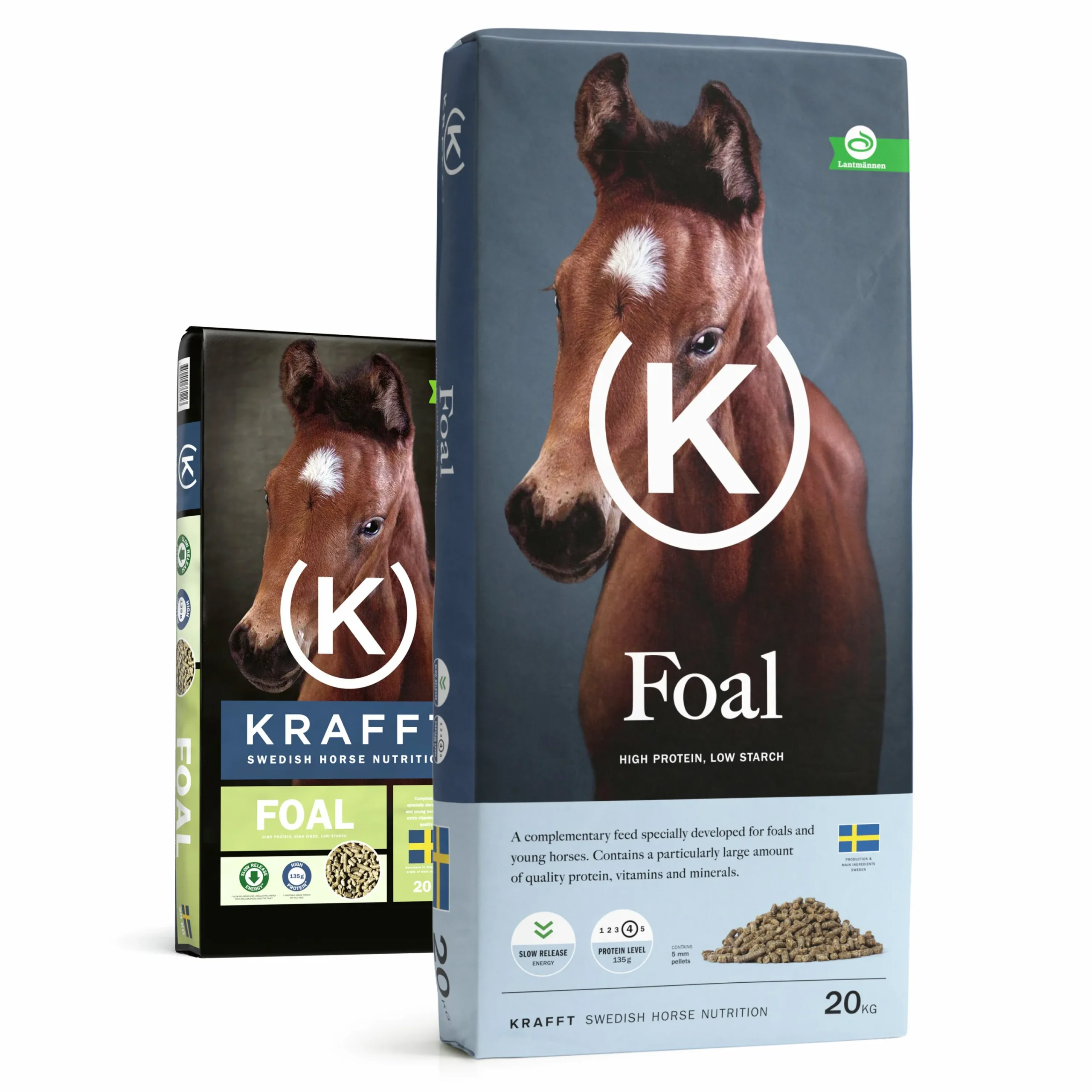 Hästfoder Foal 20kg>Krafft Online