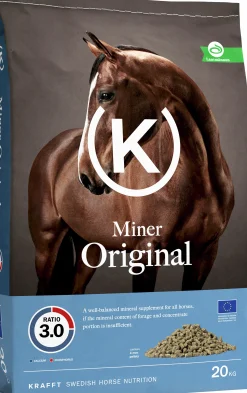 Hästfoder Miner Original Pellets 20kg>Krafft Best
