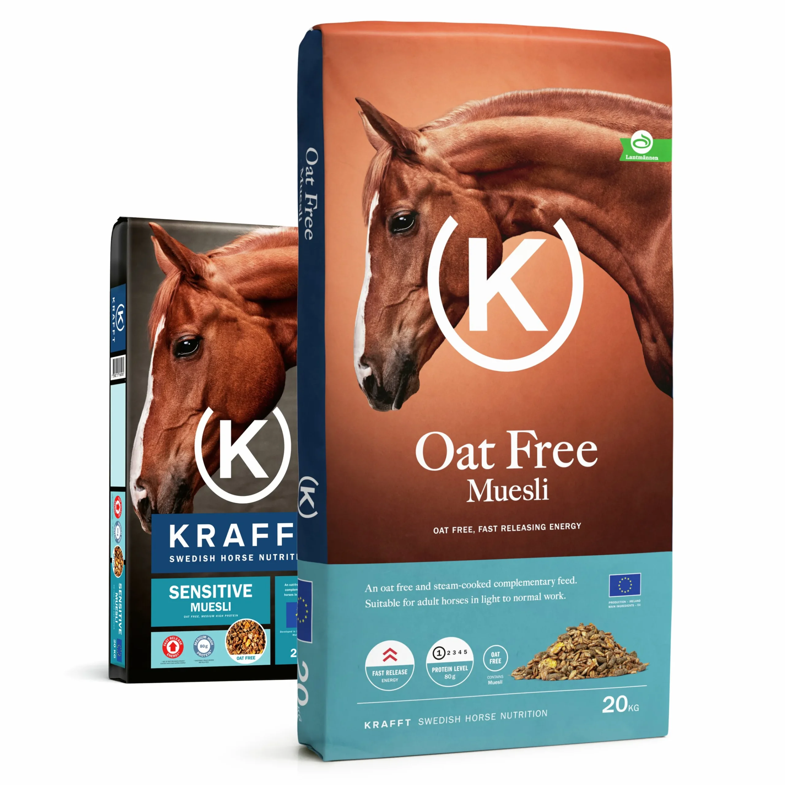 Hästfoder Oat Free Muesli 20kg>Krafft