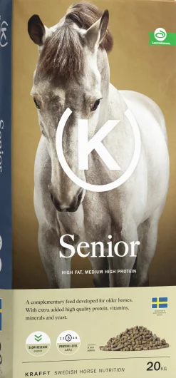 Hästfoder Senior Pellets 20kg>Krafft Clearance