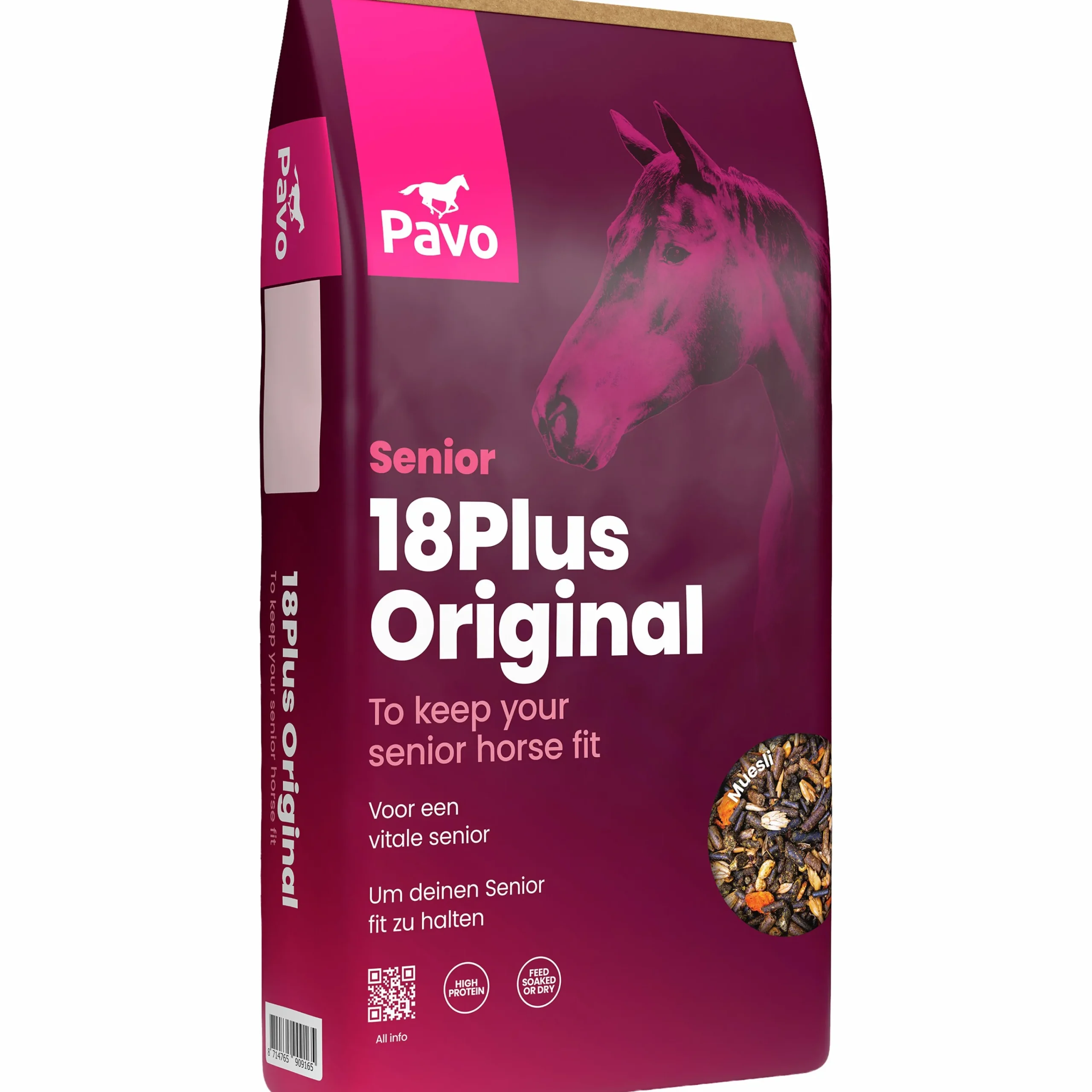 Hästfoder 18Plus Original 15kg>Pavo Discount