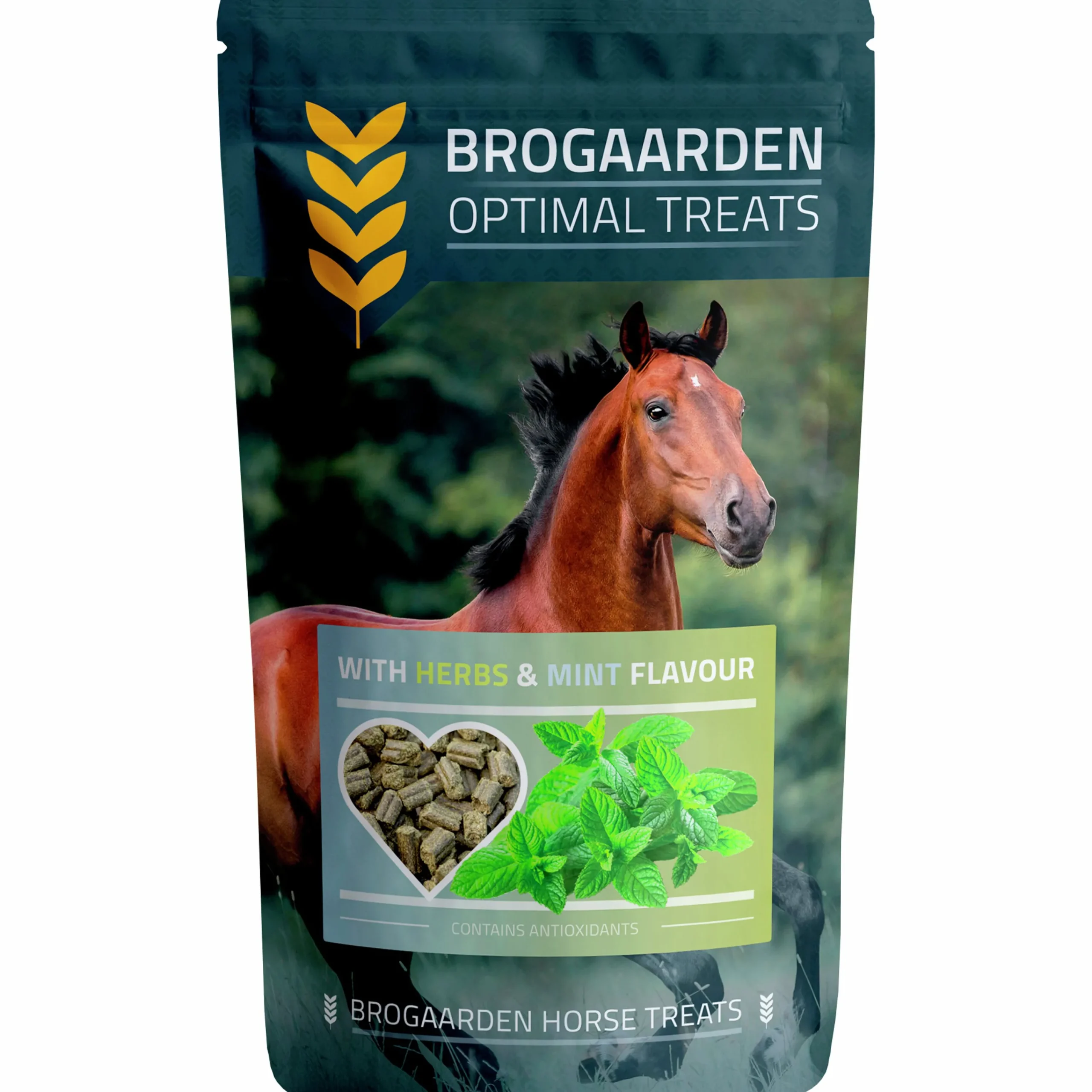 Hästgodis Optimal Treats Örter/Mint 1kg>Brogaarden Sale