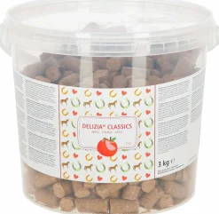 Hästgodis Delizia Äpple 3kg>Kerbl