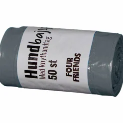 Hundbajspåsar Four Friends Med knythandtag Grå 50-p>FourFriends Discount