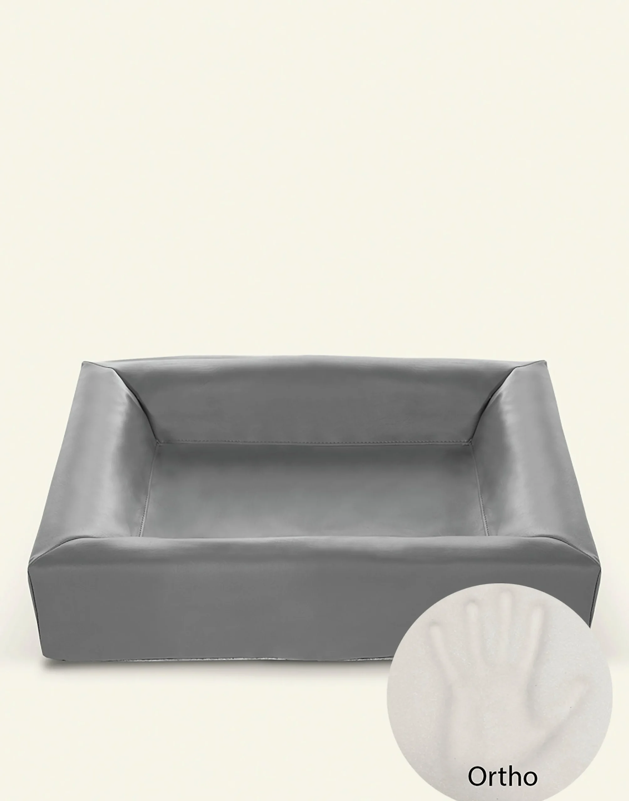 Hundbädd Ortho Grå>Bia bed