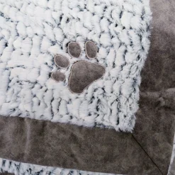 Hundfilt Luxury Fleece Grå 100x75cm><noscript><img width=