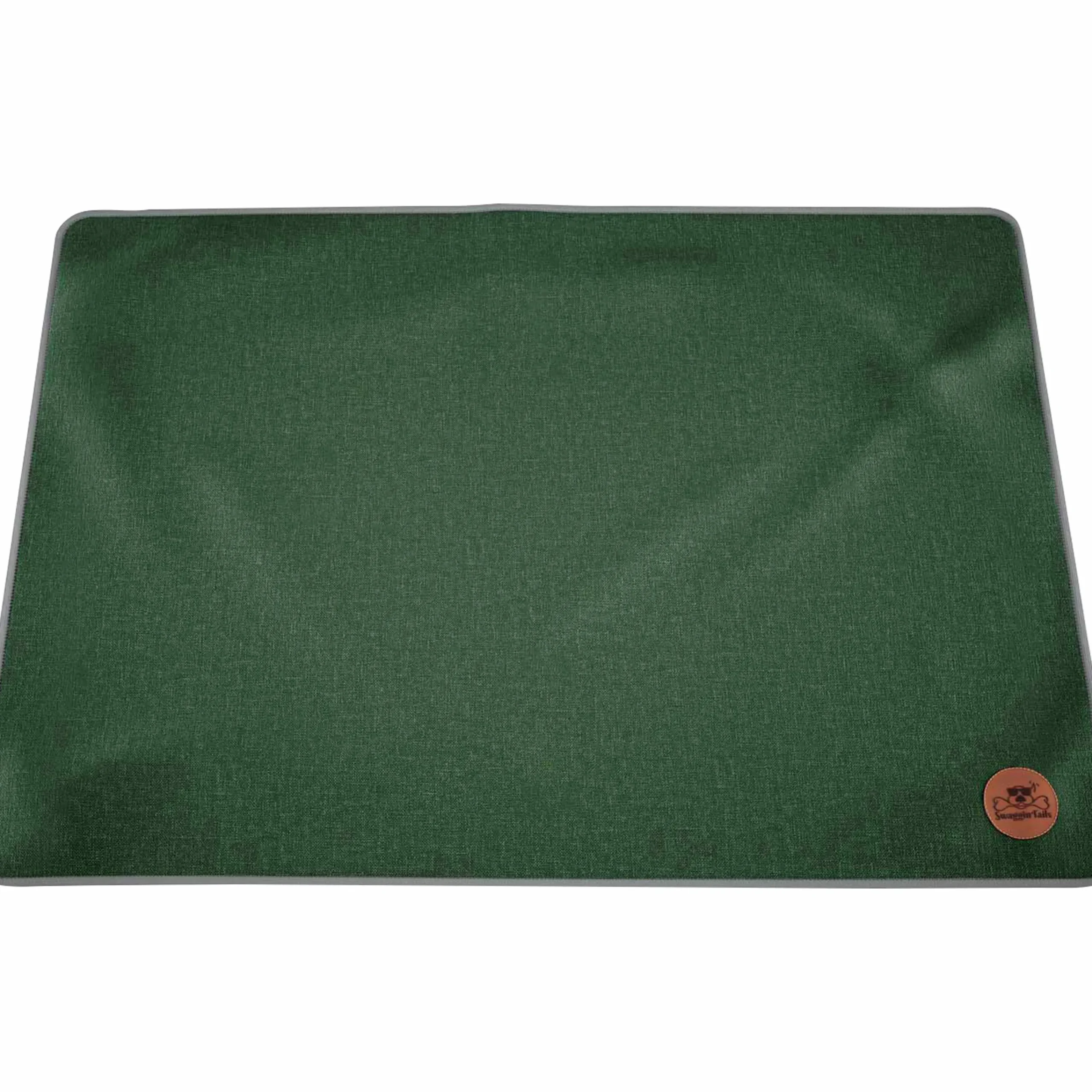 Hundfilt Skogsgrön 90x121cm>Swaggin Tails