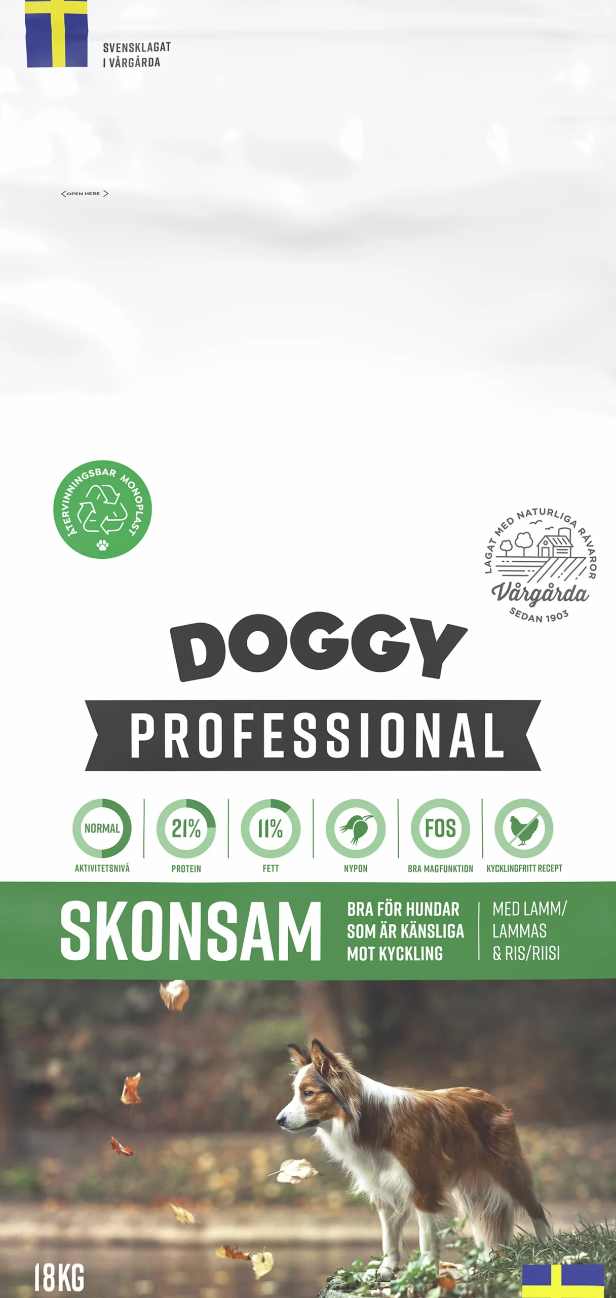 Hundfoder Skonsam>Doggy Professional Hot