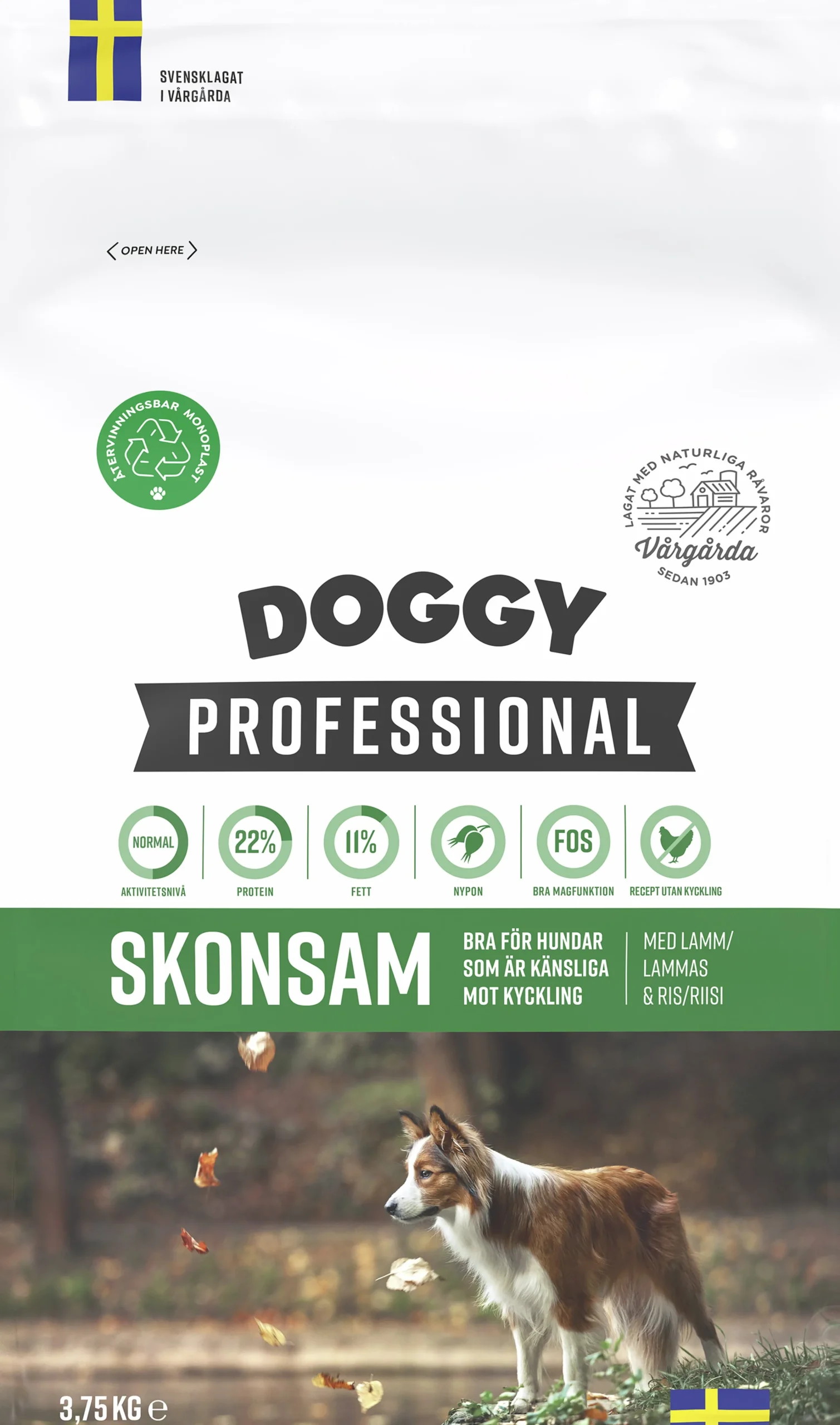 Hundfoder Skonsam>Doggy Professional Hot