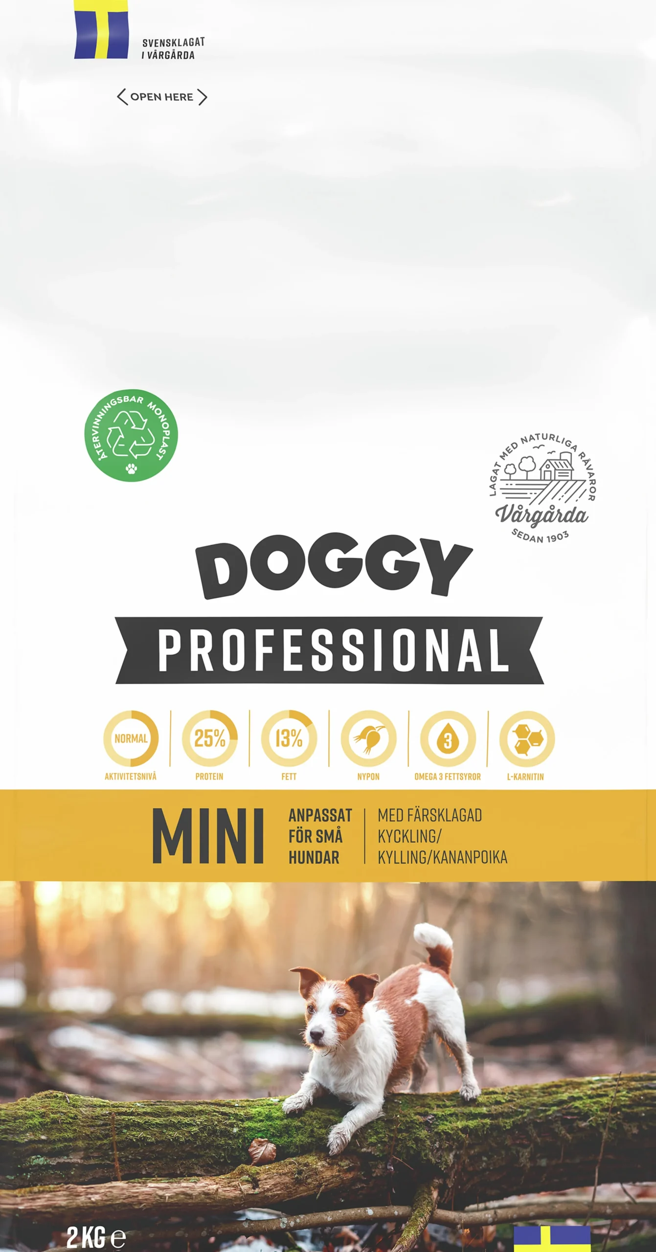 Hundfoder Mini 2kg>Doggy Professional Sale