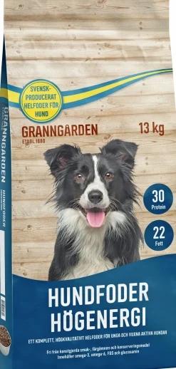 Hundfoder Högenergi 13kg><noscript><img width=
