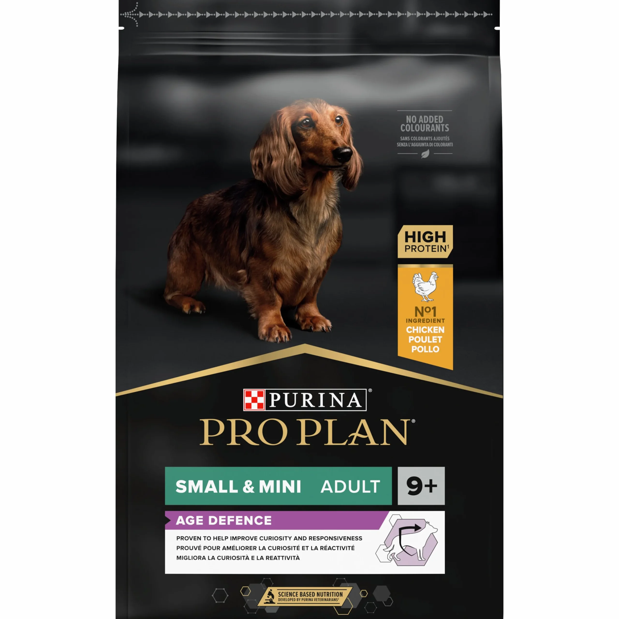 Hundfoder Purina Adult 9+ Age Defence S/Mini 7kg>Pro Plan