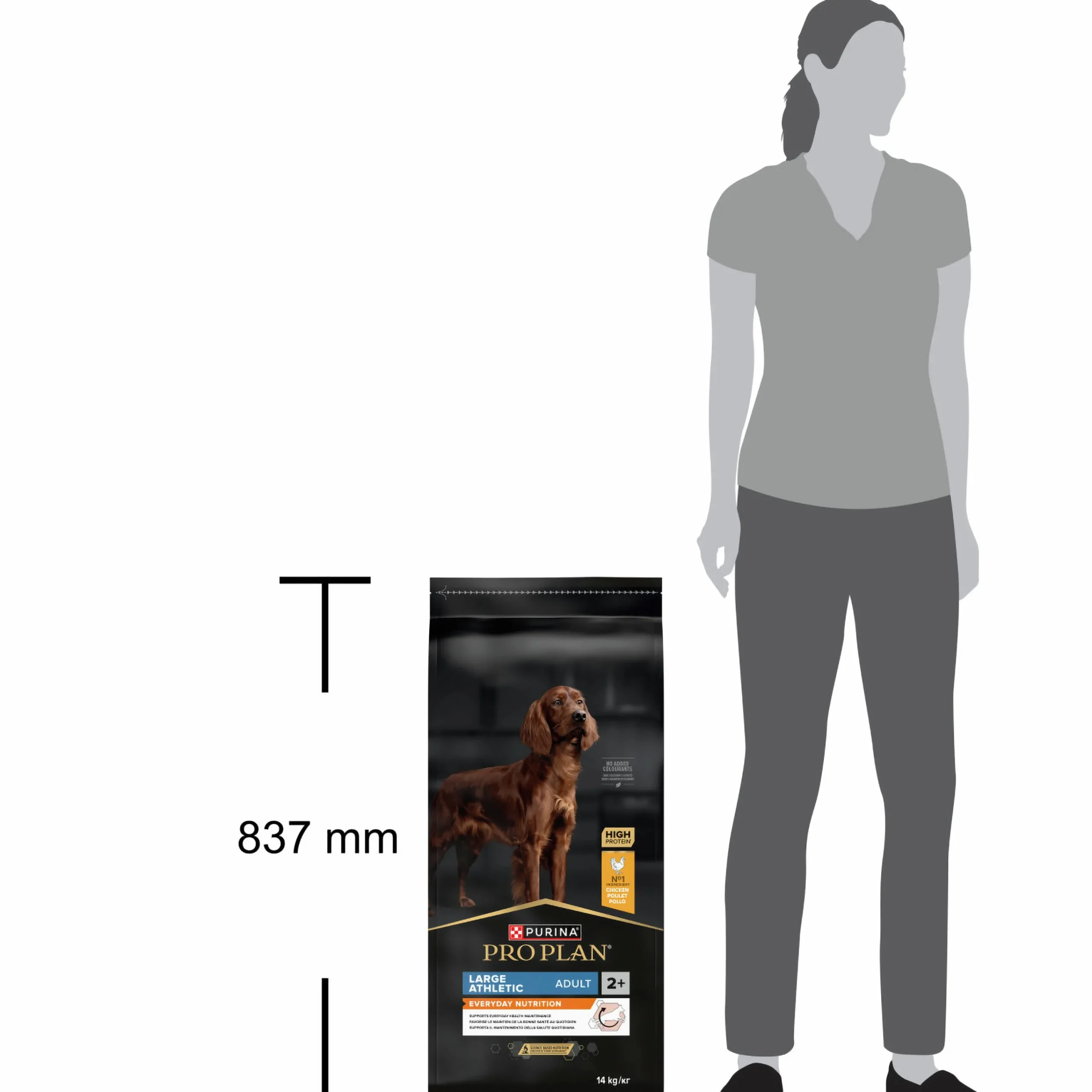 Hundfoder Purina Adult Athletic Large 14kg>Pro Plan Discount
