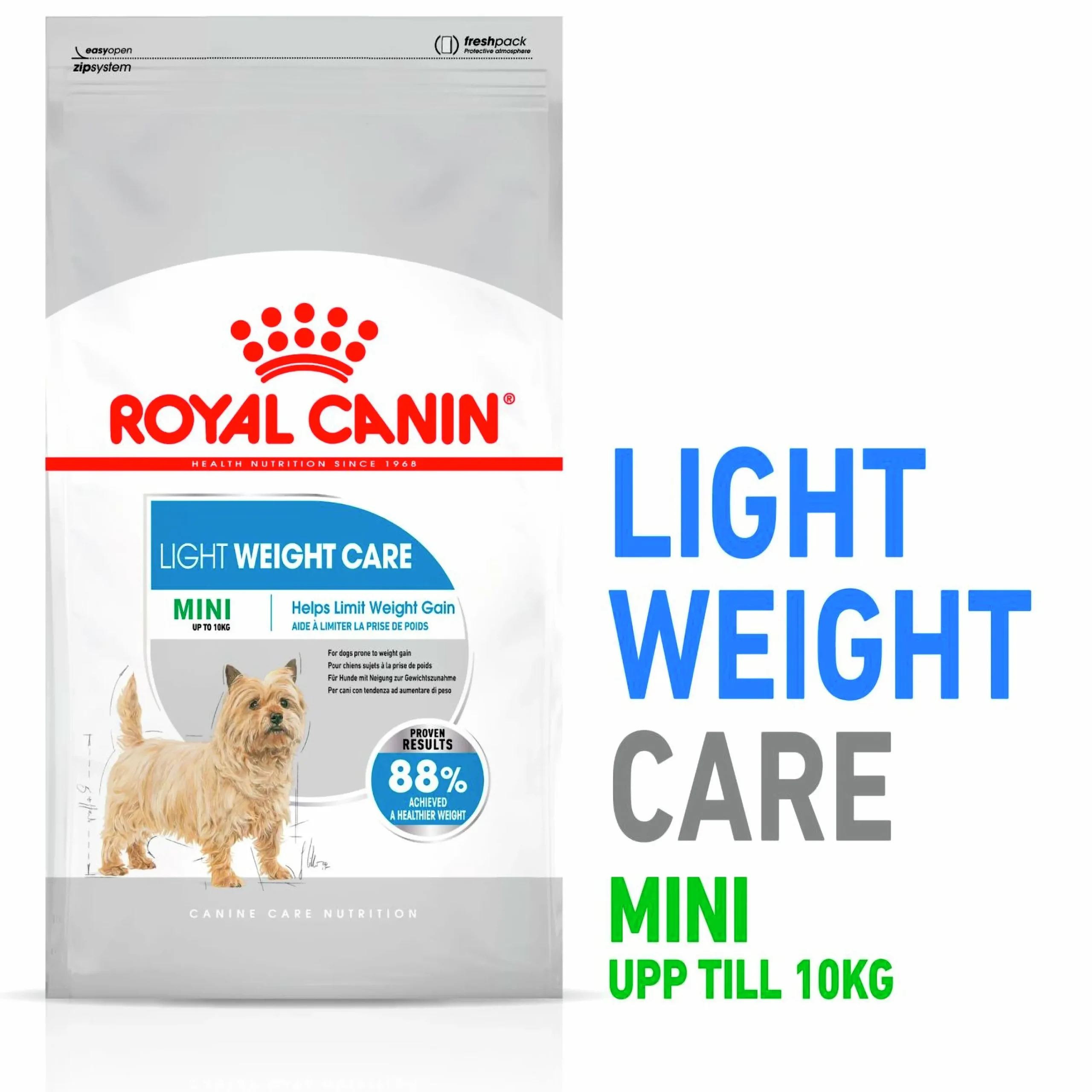 Hundfoder Mini Light Weight Care 3kg>Royal Canin