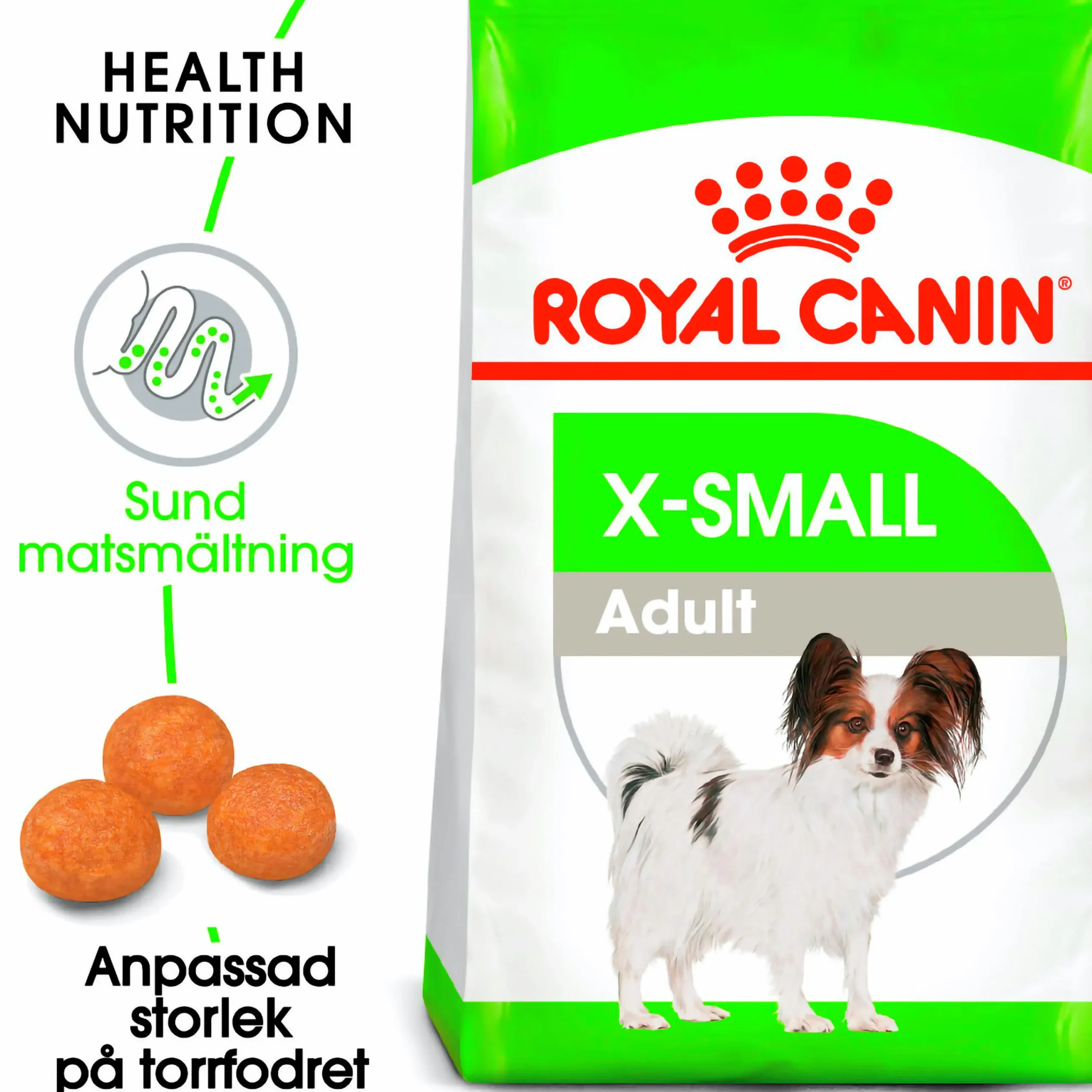 Hundfoder X-Small Adult 1,5kg>Royal Canin Outlet