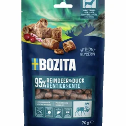 Hundgodis Snacks Meaty Bites Reindeer & Duck 70g>Bozita Outlet
