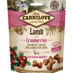 Hundgodis Crunchy Snack Lamb 200g>Carnilove Clearance