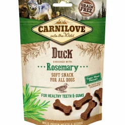Hundgodis Semi Moist Snack Anka 200g>Carnilove