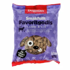 Hundgodis Favoritgodis Snittar Lamm & Ris 800g>Dogman Hot