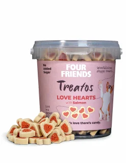 Hundgodis Four Friends Love Hearts 500g>FourFriends Sale