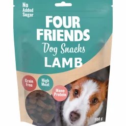 Hundgodis Four Friends Snacks Lamb 200g>FourFriends Hot