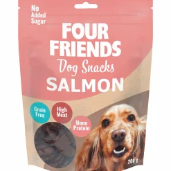 Hundgodis Four Friends Snacks Salmon 200g>FourFriends Discount