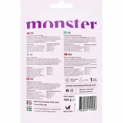 Hundgodis Dog Treats Duck & Red Beet 100g>Monster New