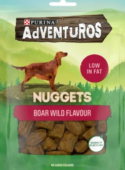 Hundgodis Adventuros Nuggets 90g><noscript><img width=