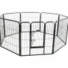 Hundhage/Valpgård Svart 80x77cm>Kerbl Discount