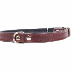 Hundhalsband Läder Brun 50cm>Pritax Online