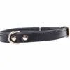 Hundhalsband Läder Svart 60cm>Pritax Outlet
