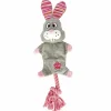 Hundleksak Rabbe Prassel Grå L 35cm>Dogman Outlet