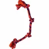 Hundleksak Rep med 4 knutar Orange L 45cm>Dogman Sale