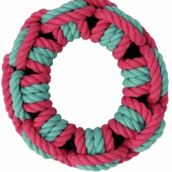 Hundleksak Rep-ring Rosa M 16cm>Dogman Online