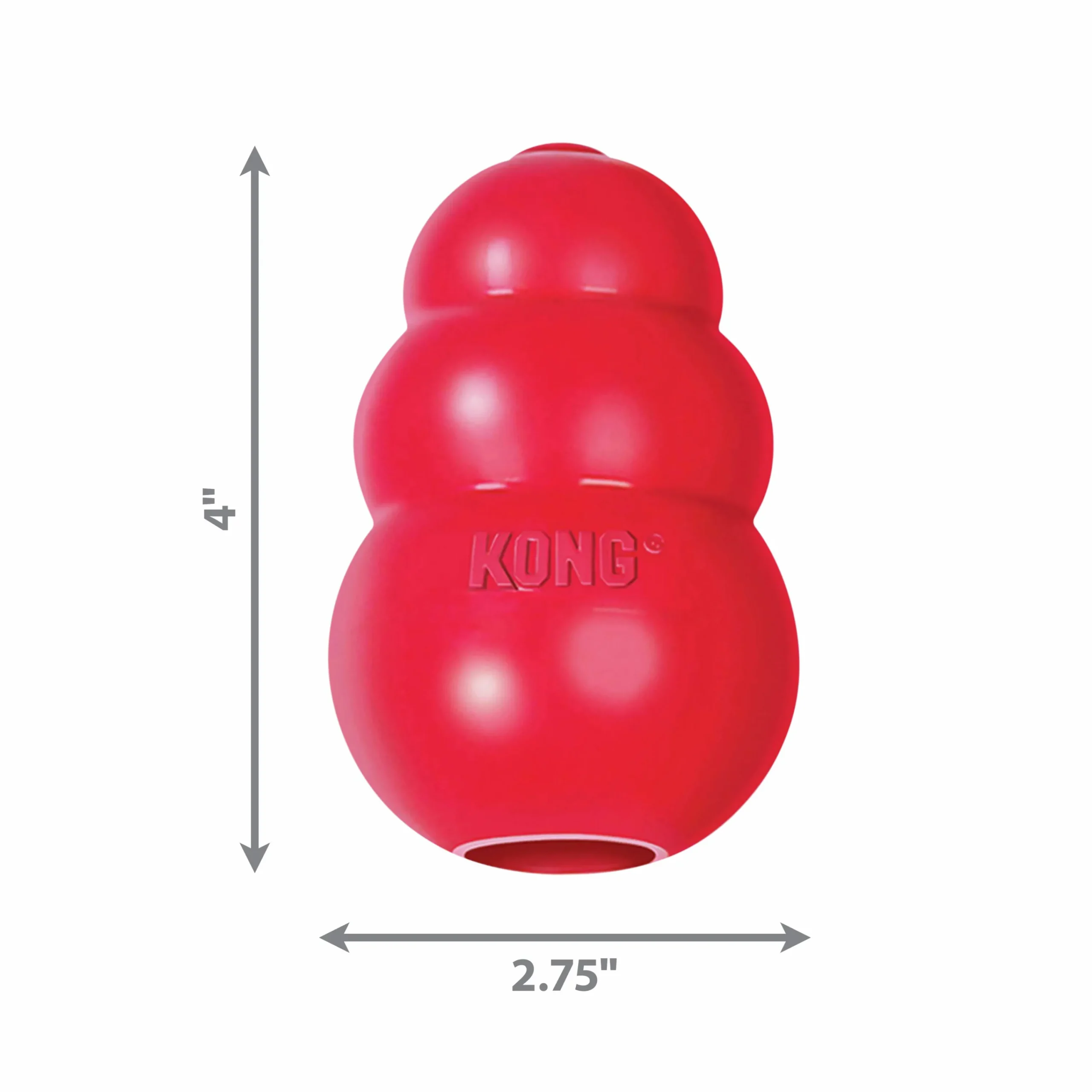 Hundleksak Classic Röd L>Kong Discount