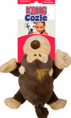 Hundleksak Cozie Naturals Blandade figurer M>Kong