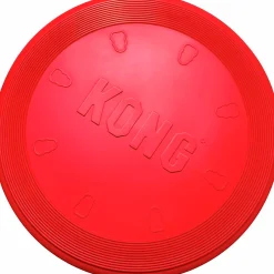 Hundleksak Flyer Röd L Ø23cm>Kong Outlet