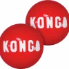 Hundleksak Signature Balls Röd M Ø6,3cm 2-p>Kong Clearance