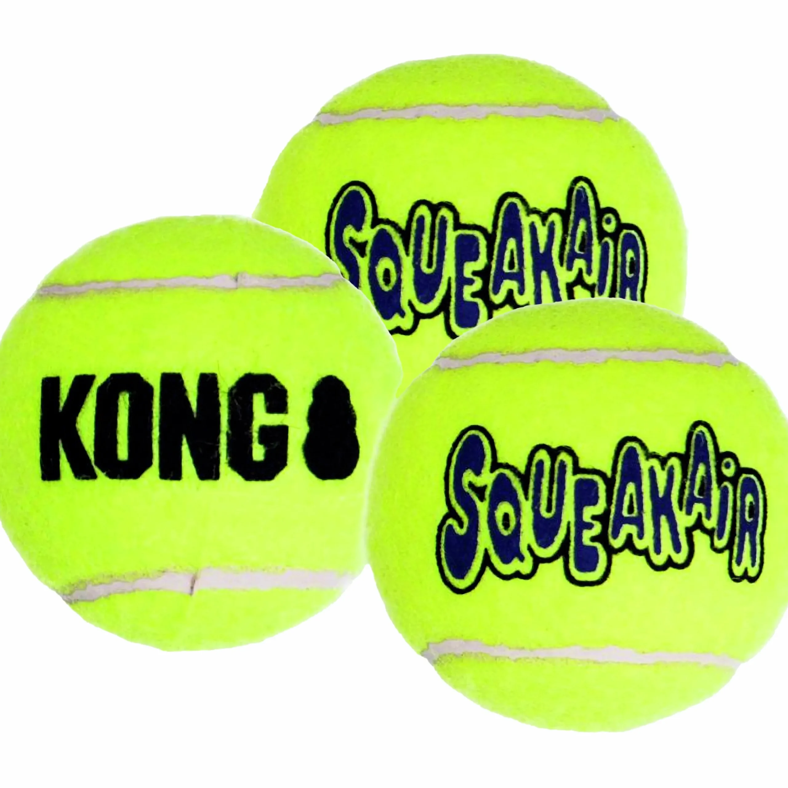 Hundleksak SqueakAir Balls S 3-p>Kong Discount