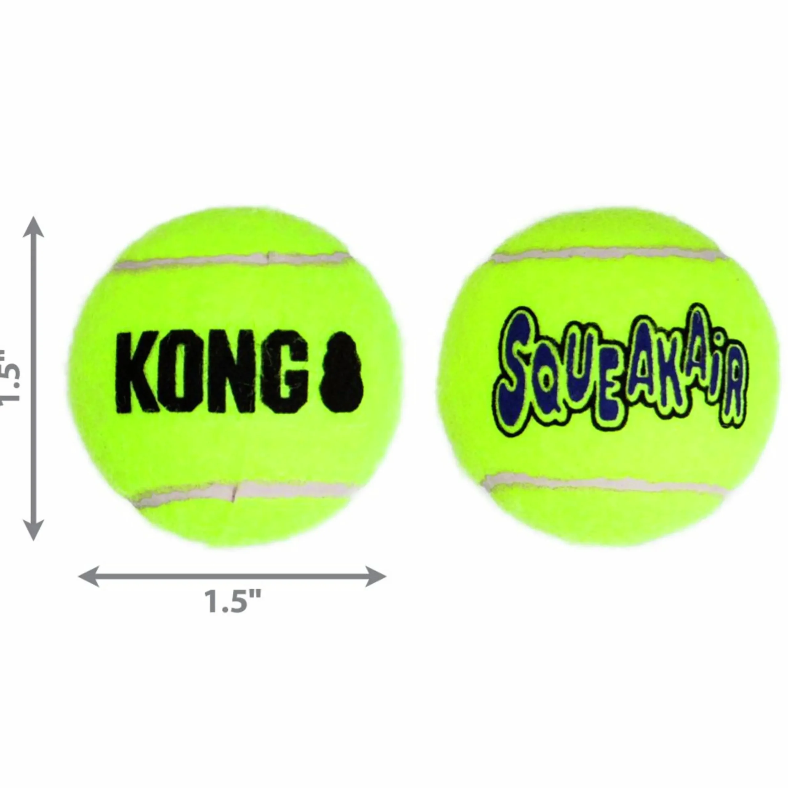 Hundleksak SqueakAir Balls XS 3-p>Kong Online